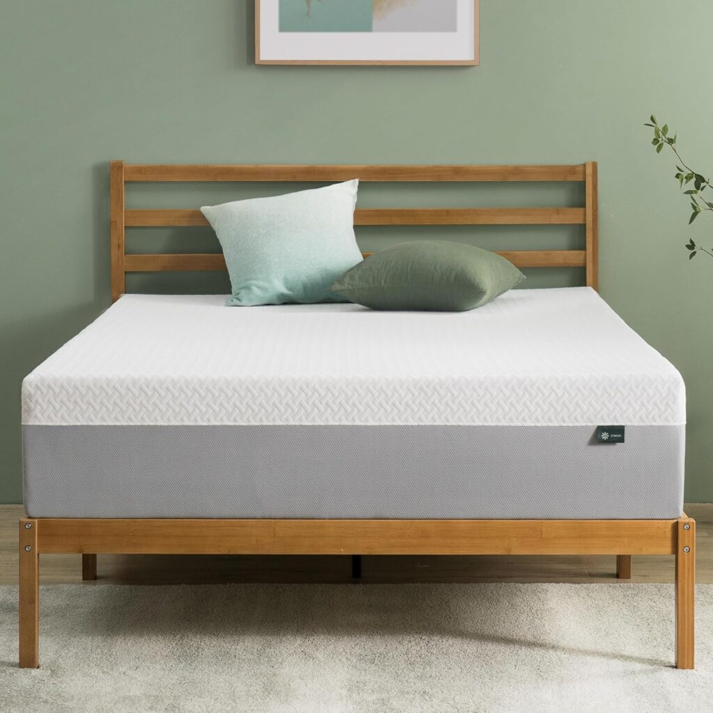 ZINUS 12 Inch Green Tea Essential Memory Foam Mattress